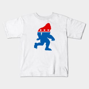 Bigfoot Political Icon Kids T-Shirt